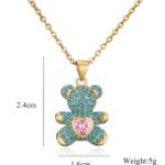 AOG-Brass-Rhinestone-Cute-Bear-Pendant-Necklace-4