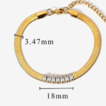 JDB201113-WT-Stainless-steel-Cubic-Zirconia-Trend-Handmade-Weave-Bracelet-(1)