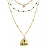 YAYACH-Multi-layered-cross-wearing-oil-dripping-stainless-steel-necklace-0