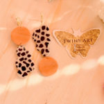 clay-earrings-animal-print-orange