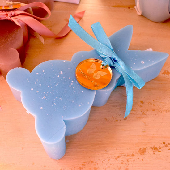 Κερί σόγιας 🐰 λαγουδάκι γαλάζιο