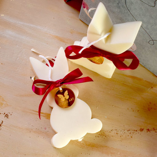 Κερί σόγιας 🐰 λαγουδάκι ιβουάρ