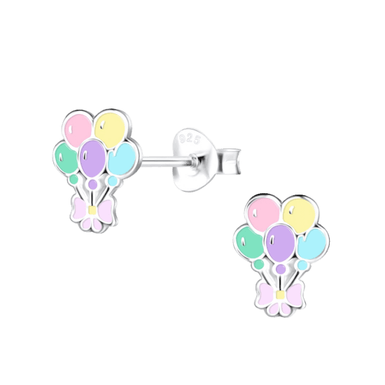 Balloon pastel Silver 925 Studs