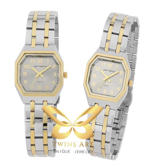 JUST WATCH – Γυναικείο Ατσάλινο Ρολόι “Antagion” two tone