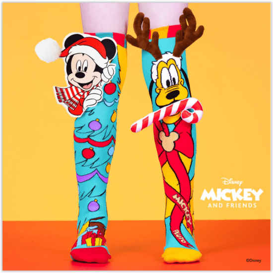 Mickey Christmas  Socks Age 6