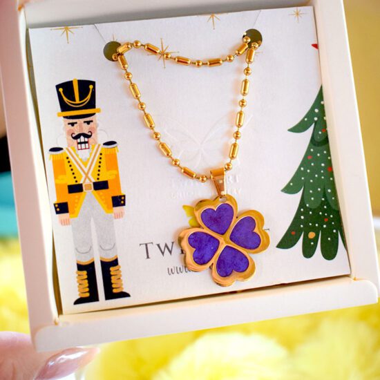 Flower Lucky Necklace Charm