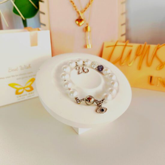 Lucky Charm Bracelet Silver Edition - Γούρι Βραχιόλι 2026