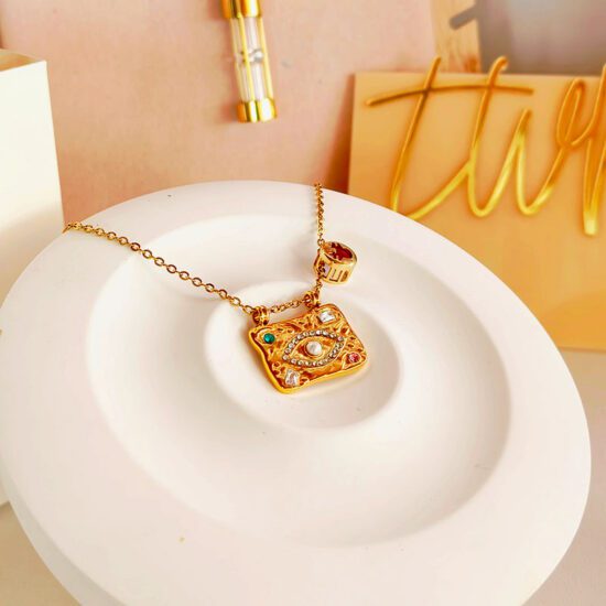 Eye Necklace Charm – Christmas Edition 2026