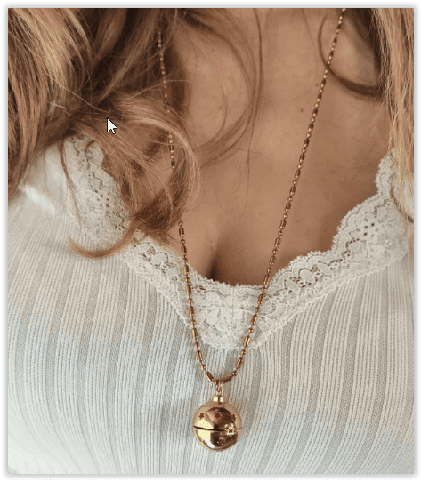 Aroma Star Ball – Christmas Necklace Charm | Γούρι 2026